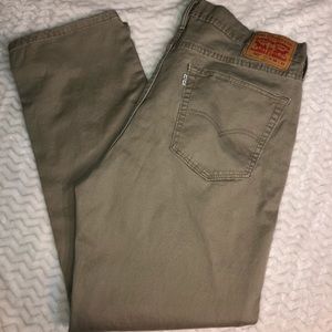 LEVI’S 541 MEN’S LIGHT BROWN PANTS SIZE 36 x 32